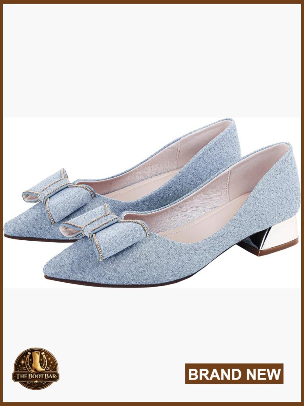 Low Block Chunky Heels Pointed Toe Closed Toe Work Pumps Slip On Comfort Dress